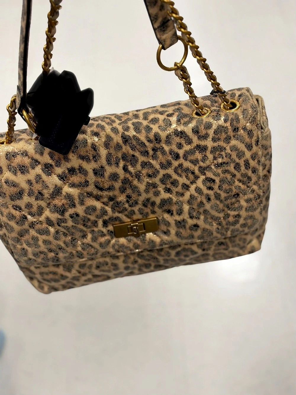 Leopard Print Shoulder Bag